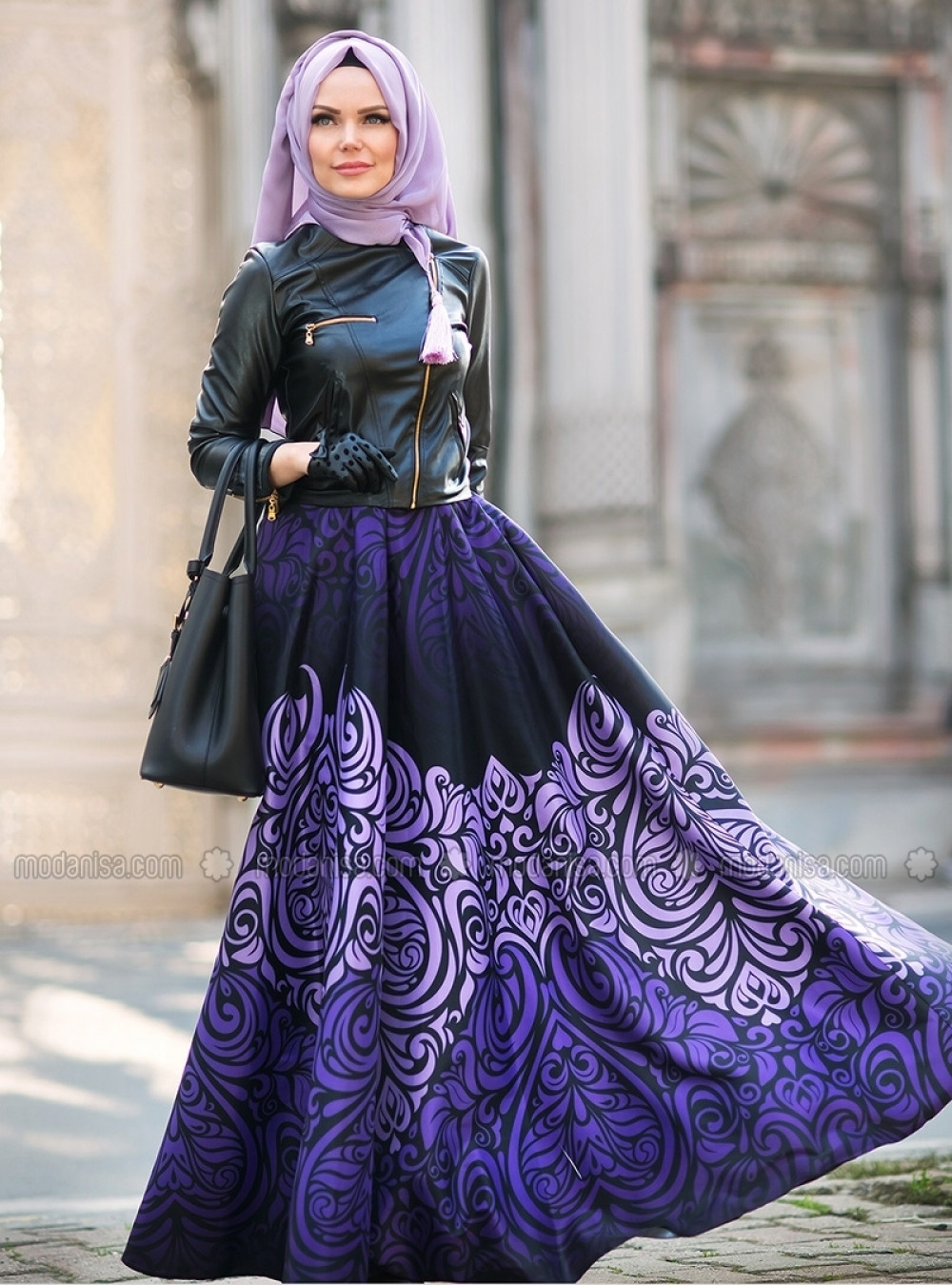 Muslima Wear Mor Exlusive Etek