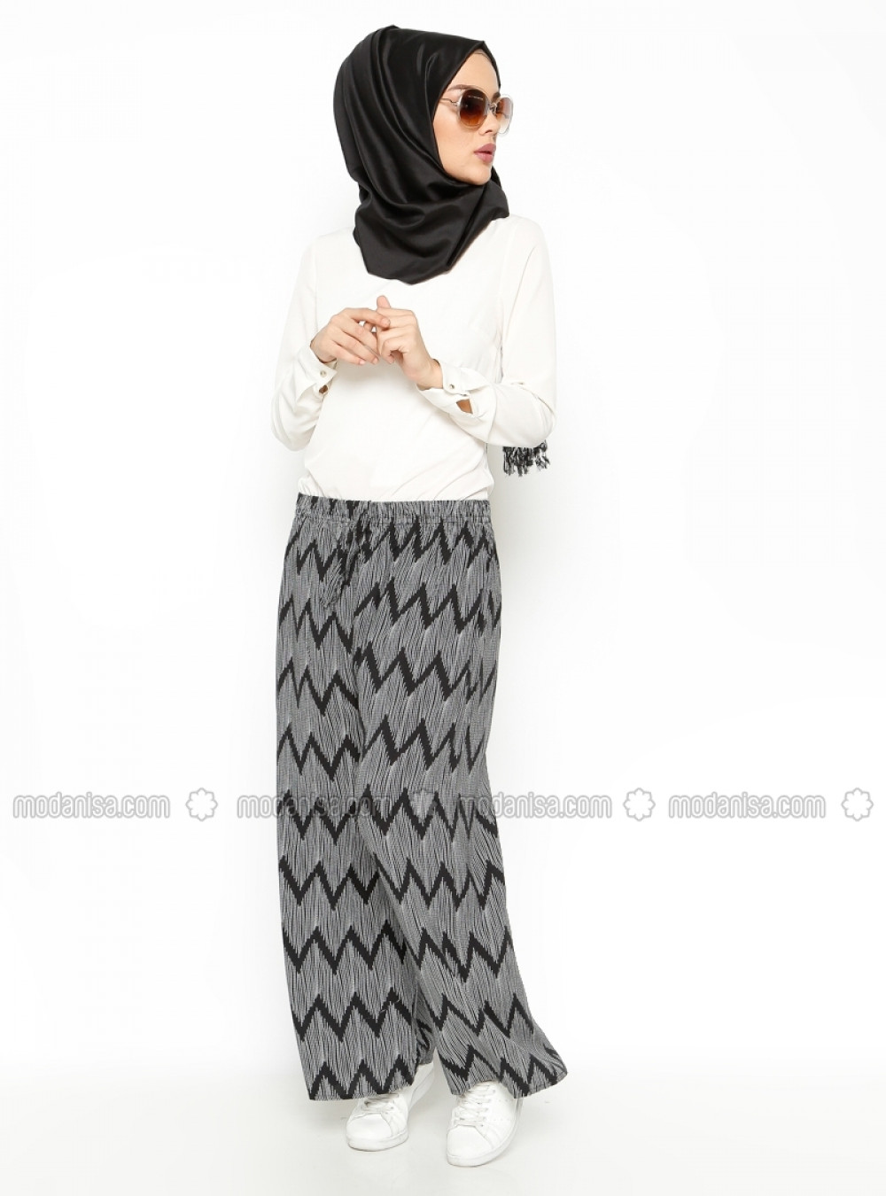 Gzd Siyah Pantolon Etek