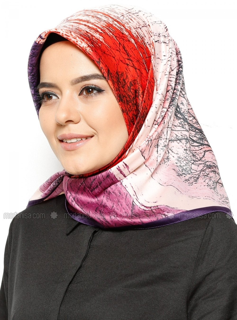 Karaca Eşarp Karışık Renkli Karaca Poly. Eşarp