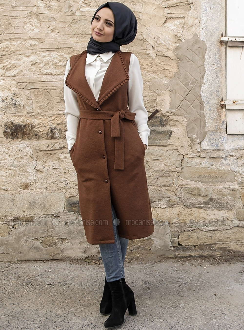 Puqqa Sara Keçe Taba Yelek