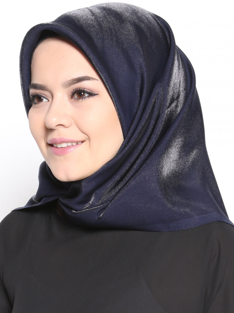 Mısırlı Lacivert Prenses Eşarp