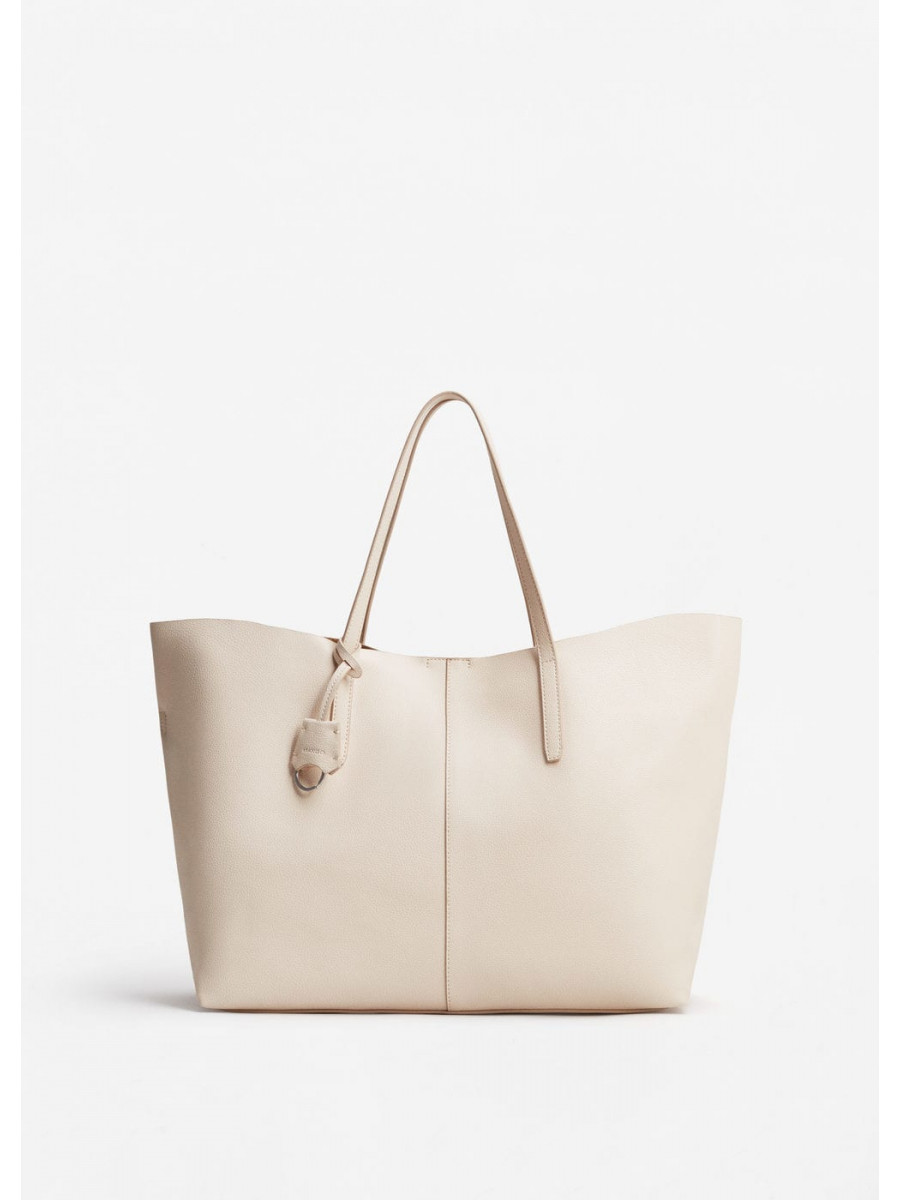 Mango Pürtüklü Shopper Çanta