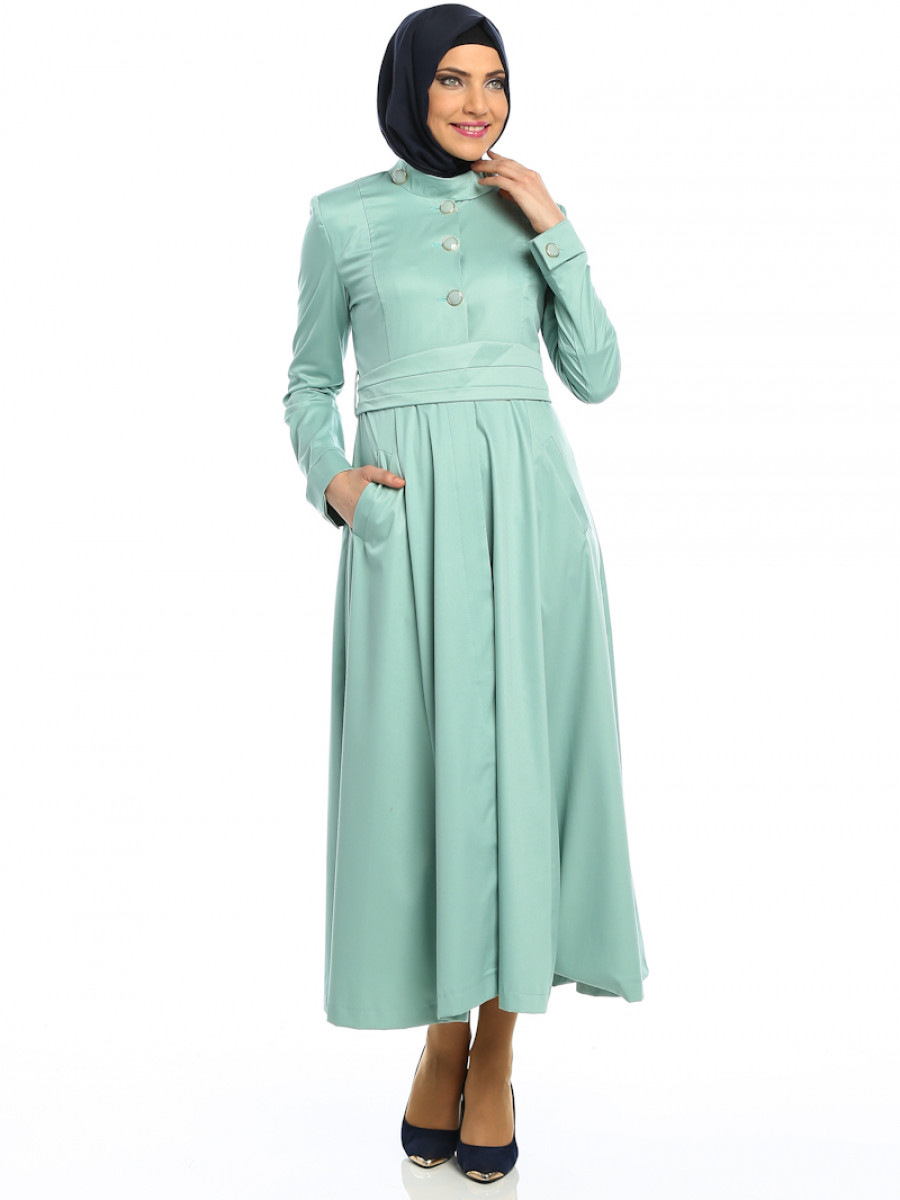 Vivline Mevlana Model Vivezza Pardesü Yeşil