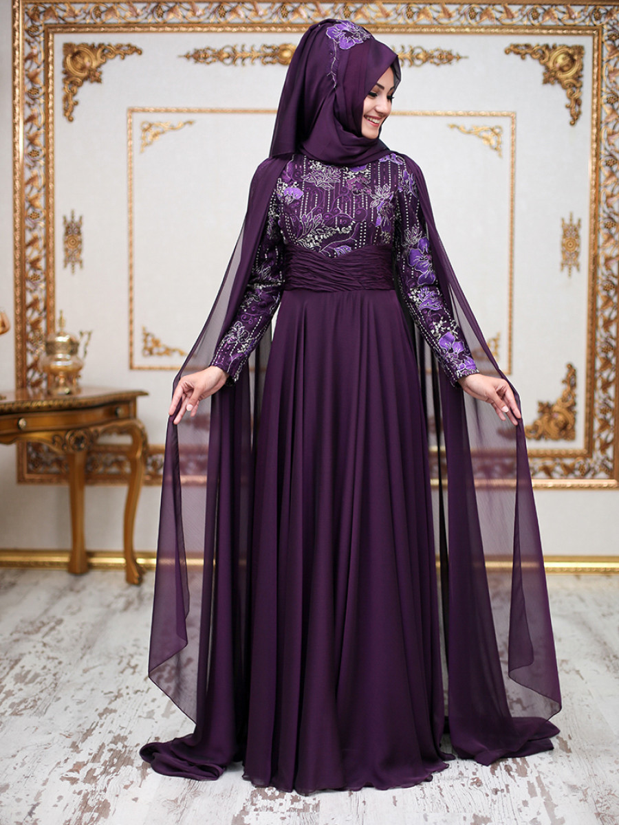 An-Nahar Azade Mor Abiye Elbise