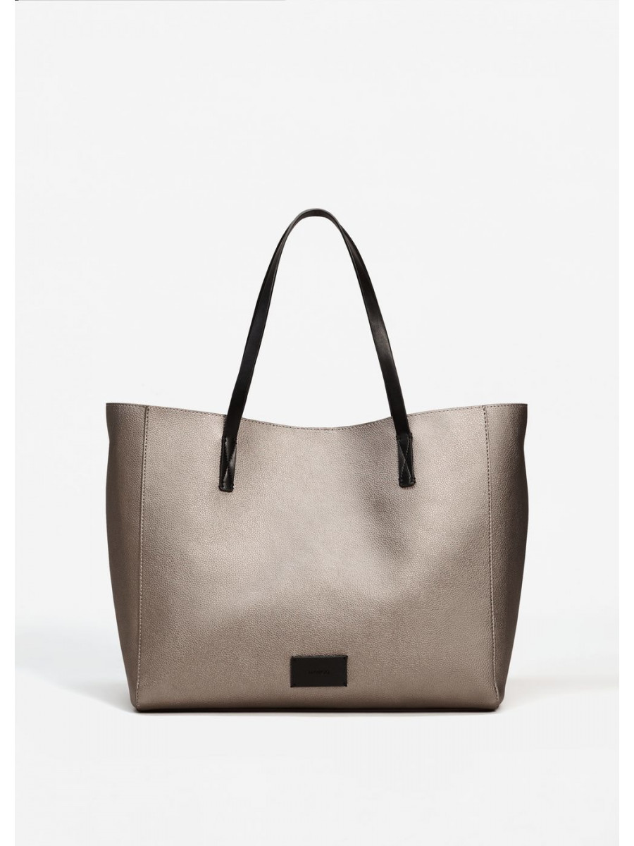 Mango Pürtüklü Shopper Çanta
