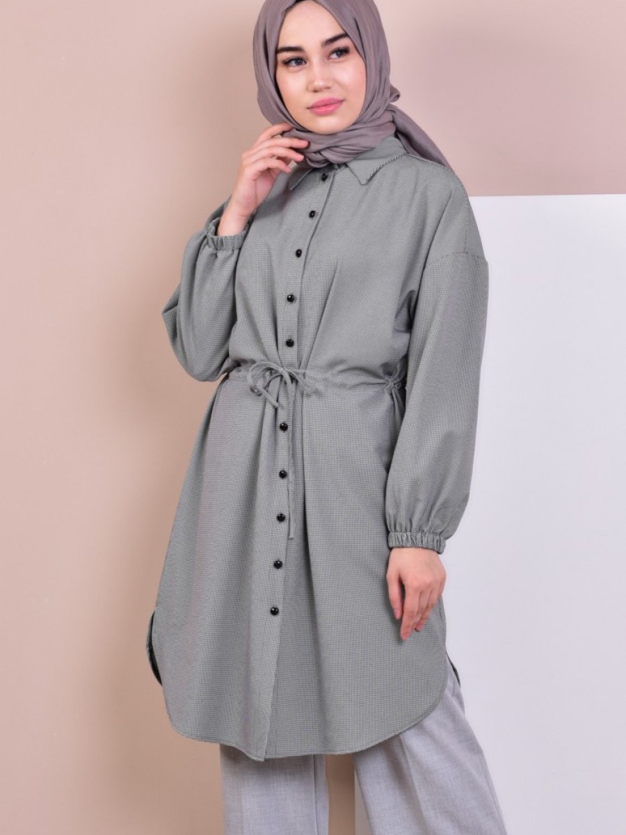 Biru Navy Tunik