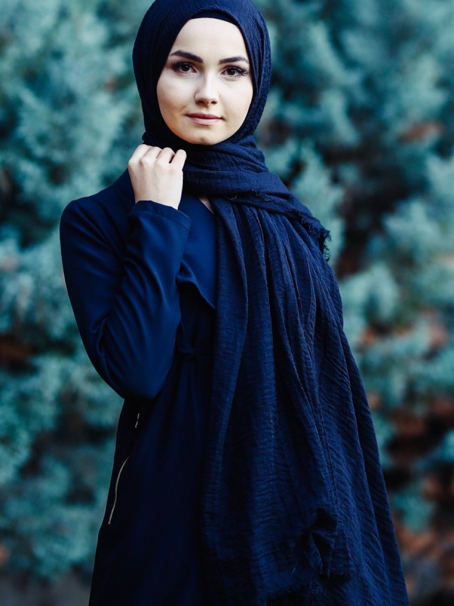 Sefamerve Krasli Burumcuk Siyah Sal Ehl I Tesettur