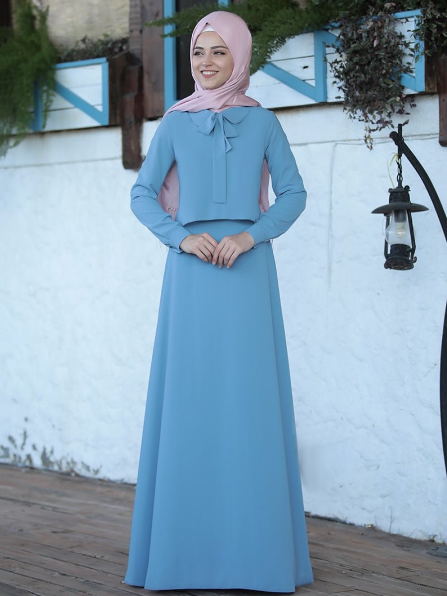 Al-Marah Elif Mavi Elbise