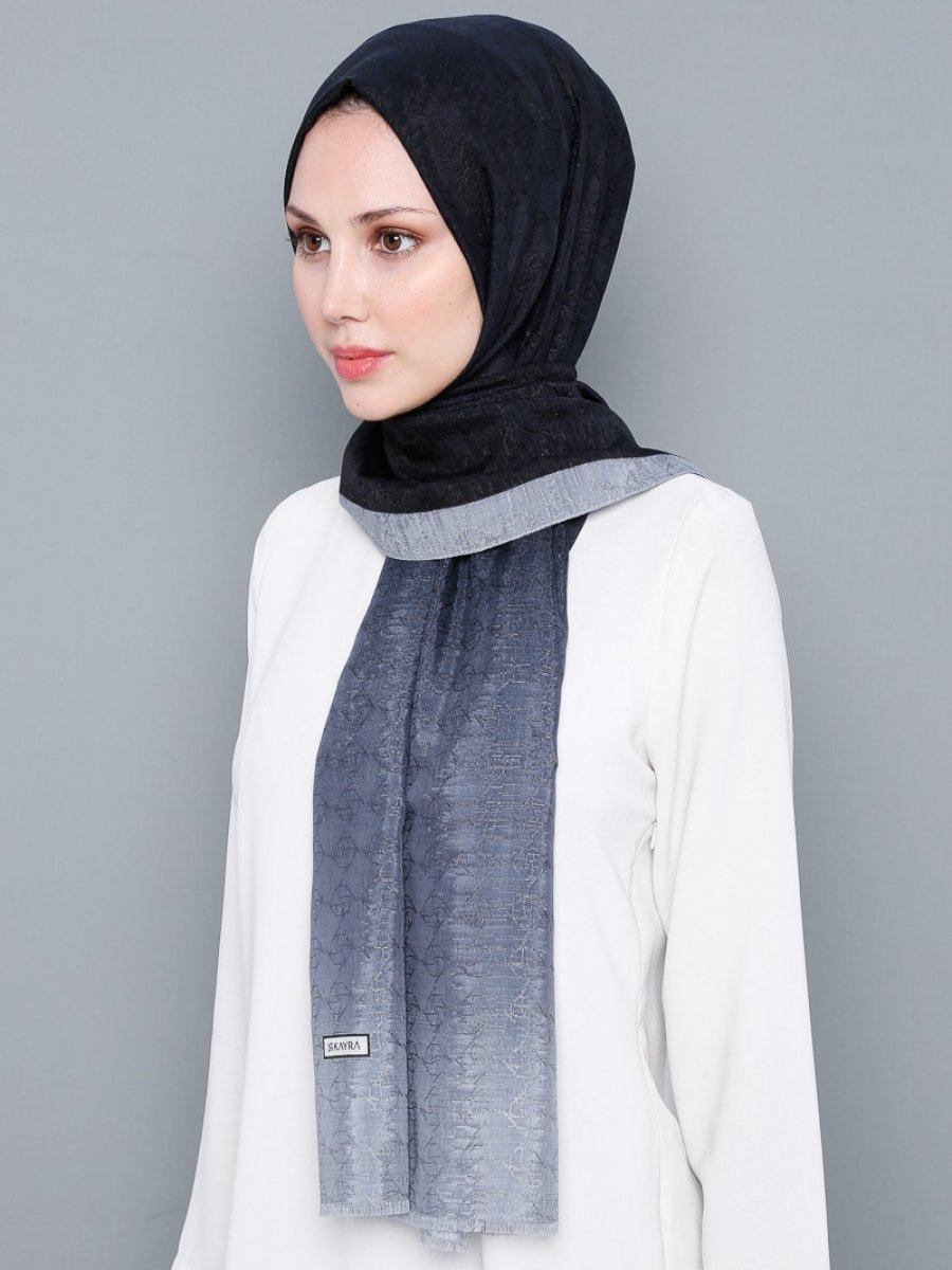 Kayra Eşarp İpek Siyah Şal