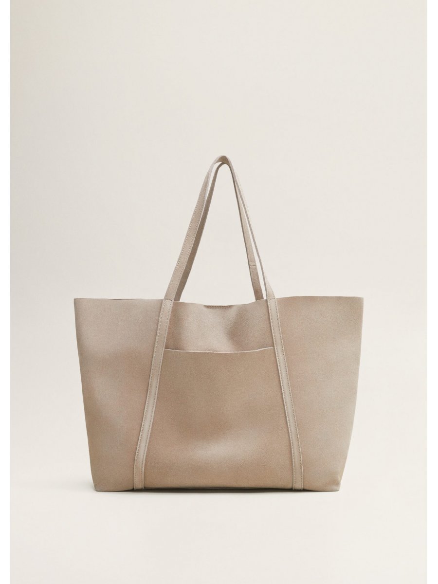 mango deri shopper canta ehl i tesettur