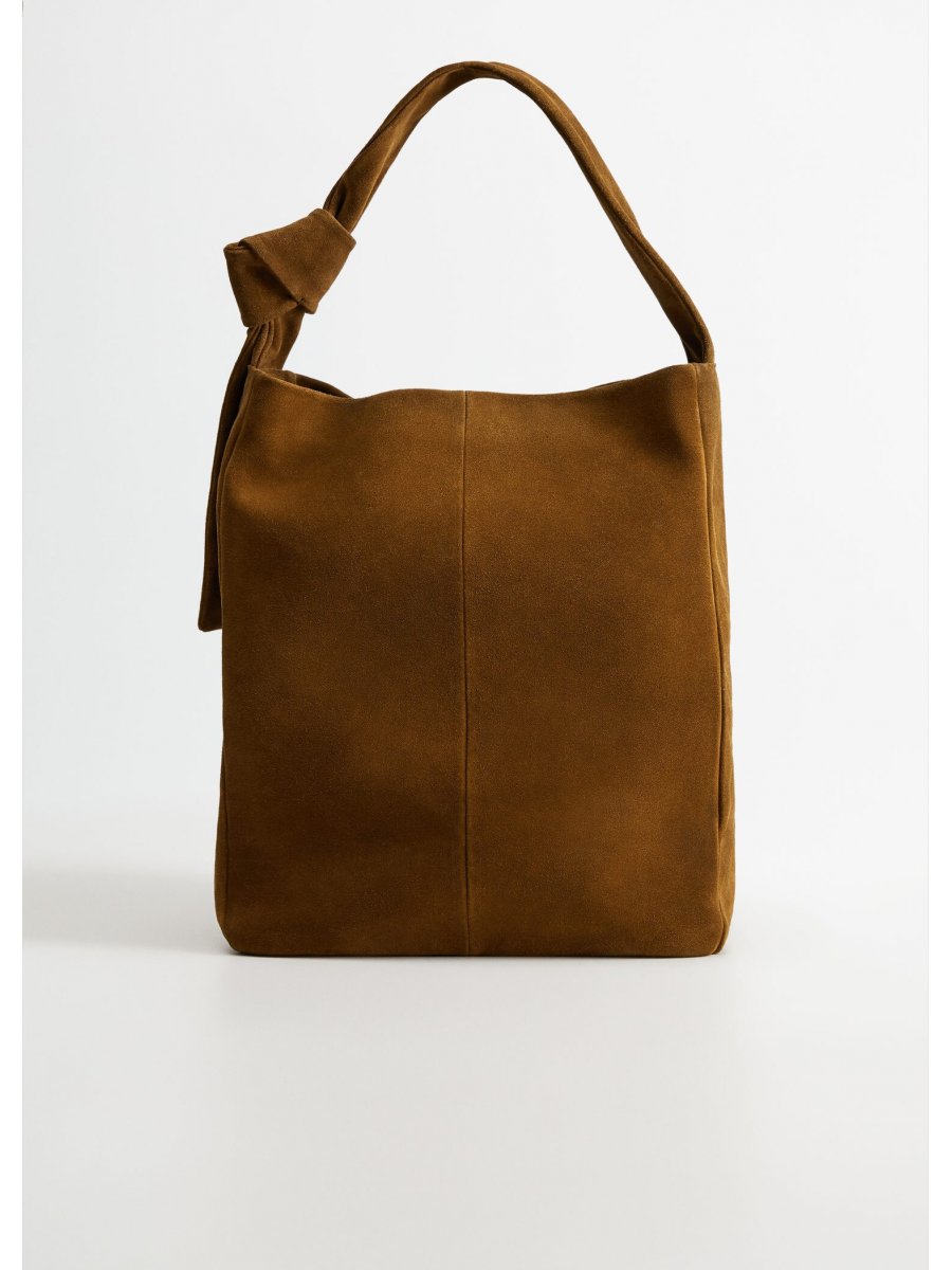 Mango Süet Shopper Çanta Ehli Tesettür