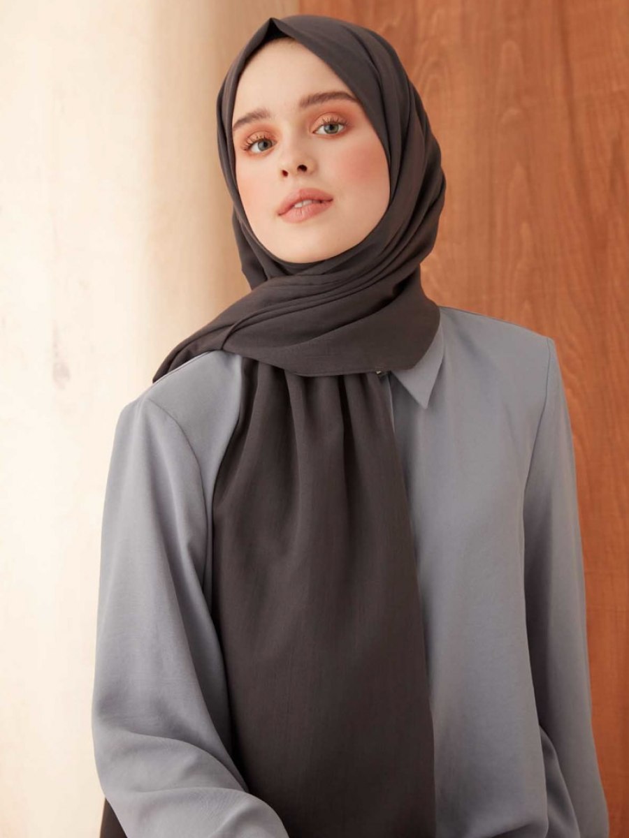 Miray Anka Füme Şal
