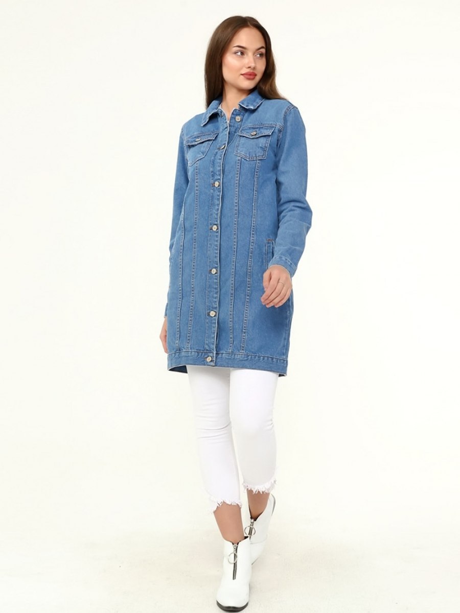Mayın Jeans Kot Mavi Ceket
