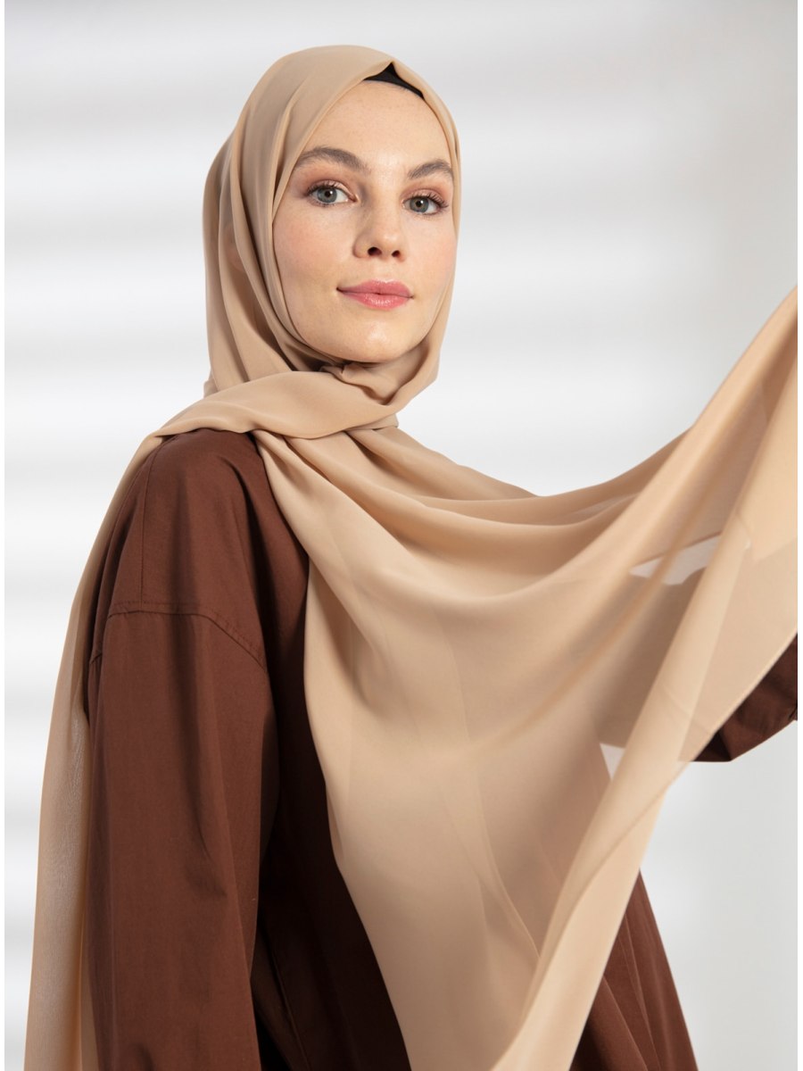 Pure Scarfs Şifon Vizon Şal