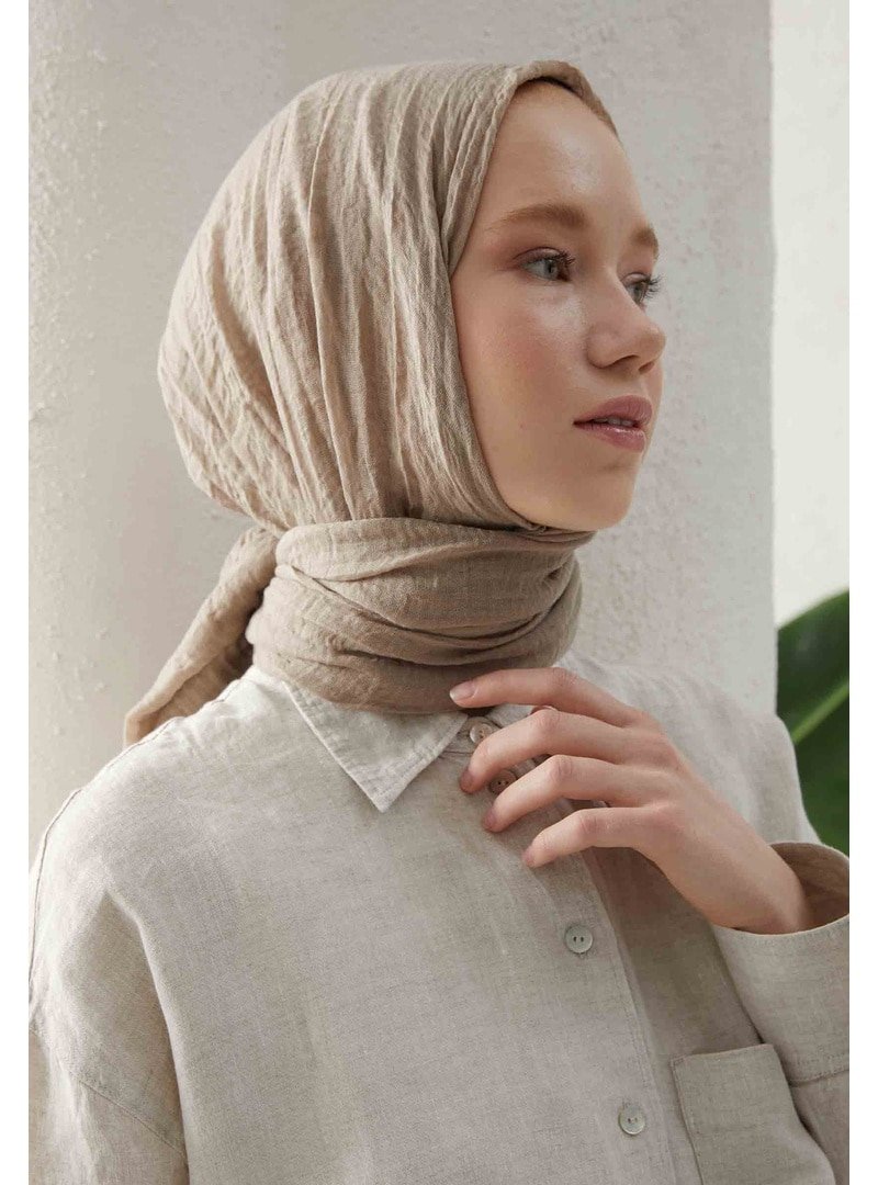 FRESHSCARFS Bürümcük Şal Tas Rengı