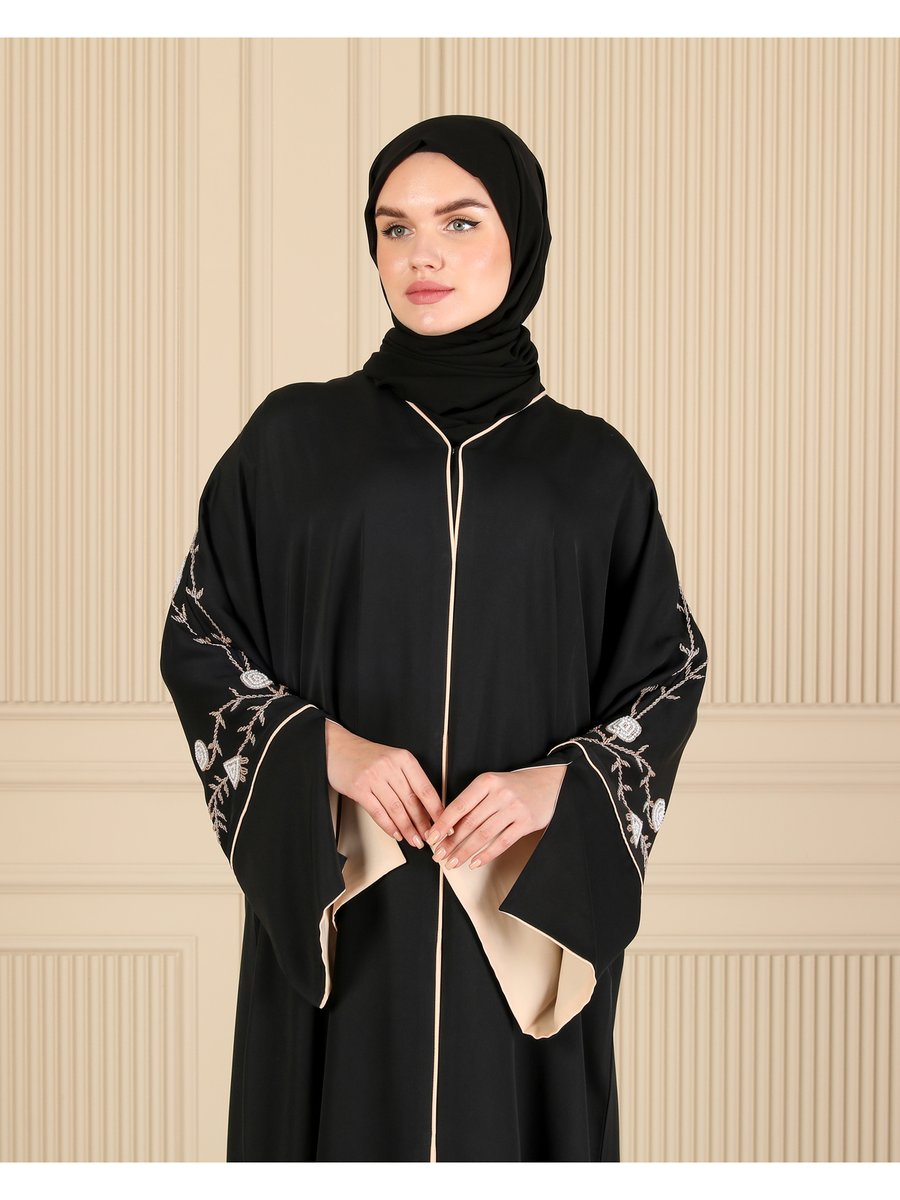 Leyali Dubai Ferace Özel Tasarım Ferace & Abaya Şal Takımı