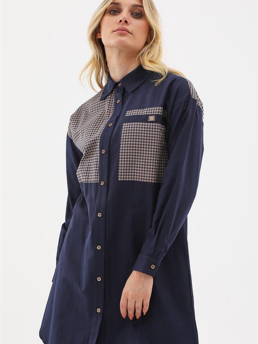 Doque Tunik Lacivert Do B23 61145 02