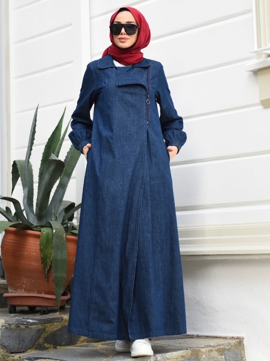 Neways Lacivert Kot Ferace Ehl I Tesettur